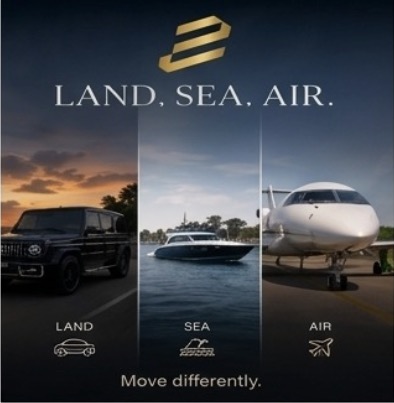 LAND. SEA. AIR.